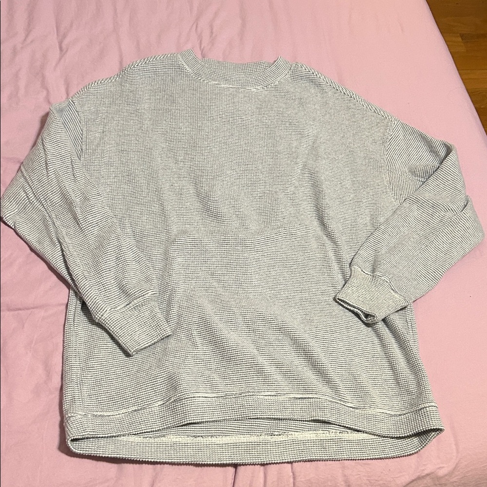 Soft aerie getaway waffle sweatshirt